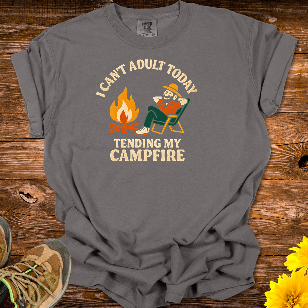 I Can't Adult Today T-Shirt - Pepper
