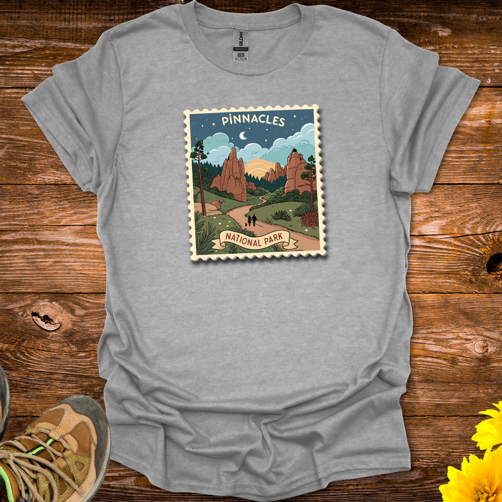 Pinnacles Natl Park T-Shirt - Sport Grey