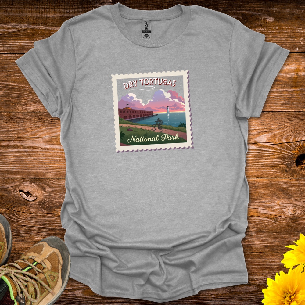 Dry Tortugas National Park T-Shirt - Sport Grey