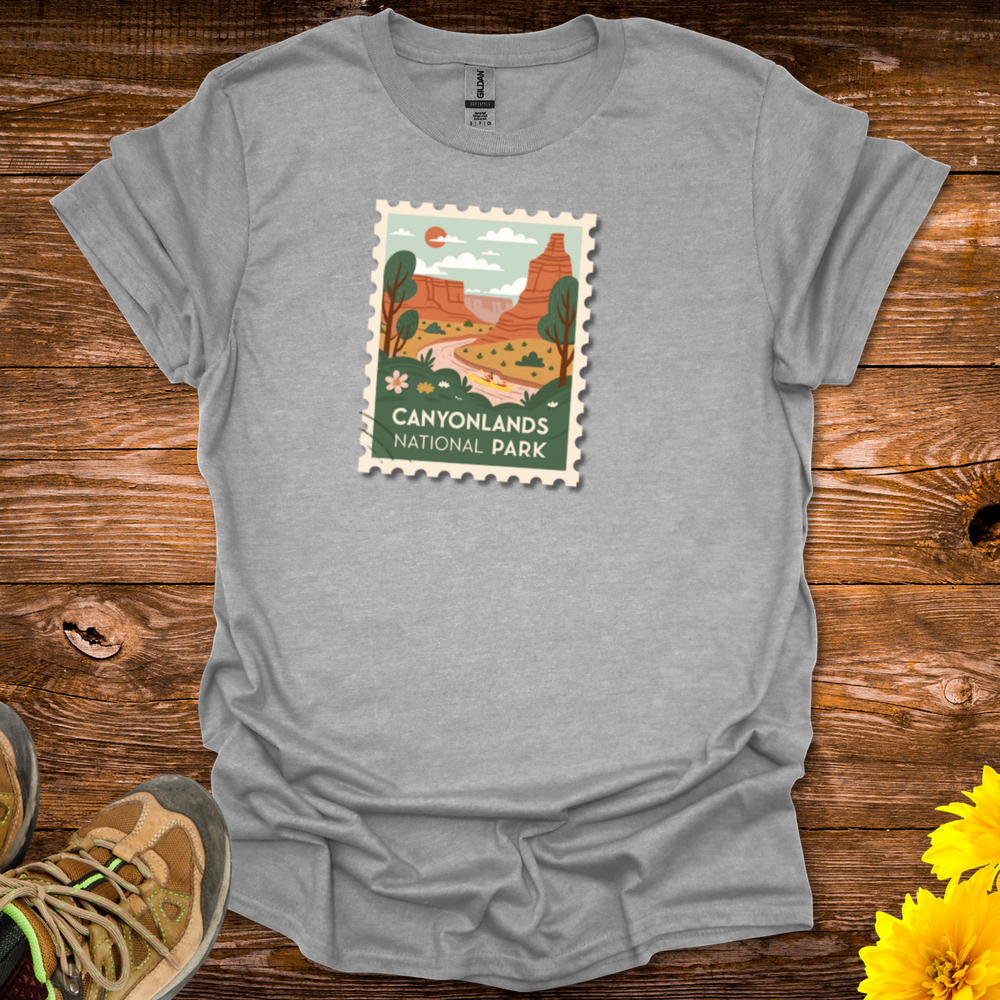 Canyonlands National Park T-Shirt - Sport Grey