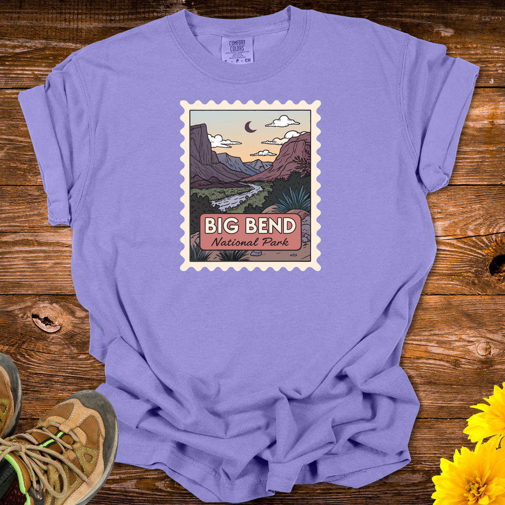 Big Bend Natl Park T Shirt - Violet