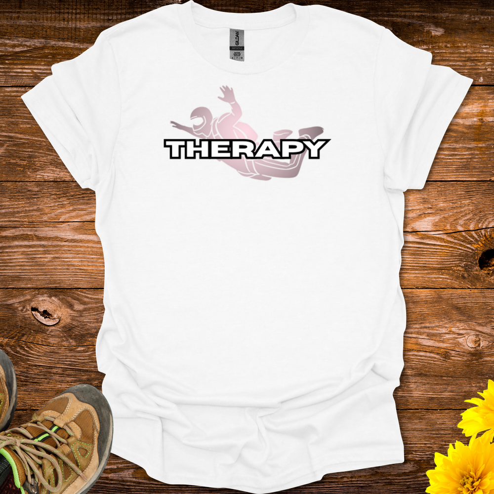 Skydive Therapy T-Shirts - White