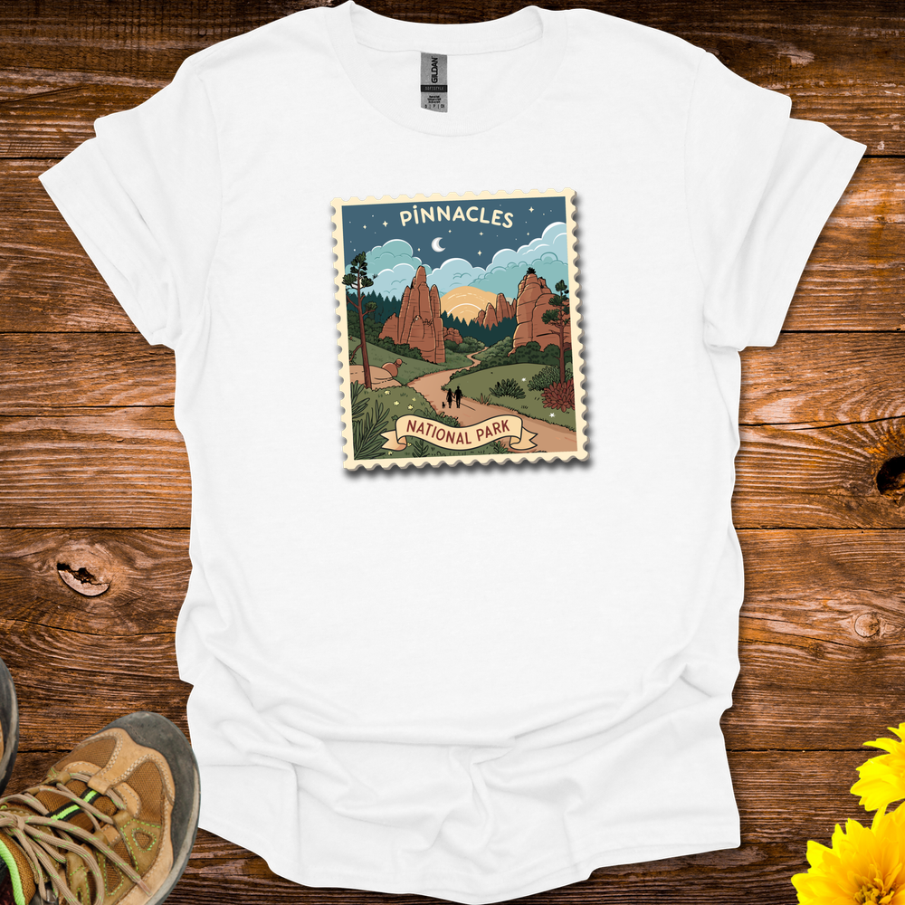 Pinnacles Natl Park T-Shirt - White