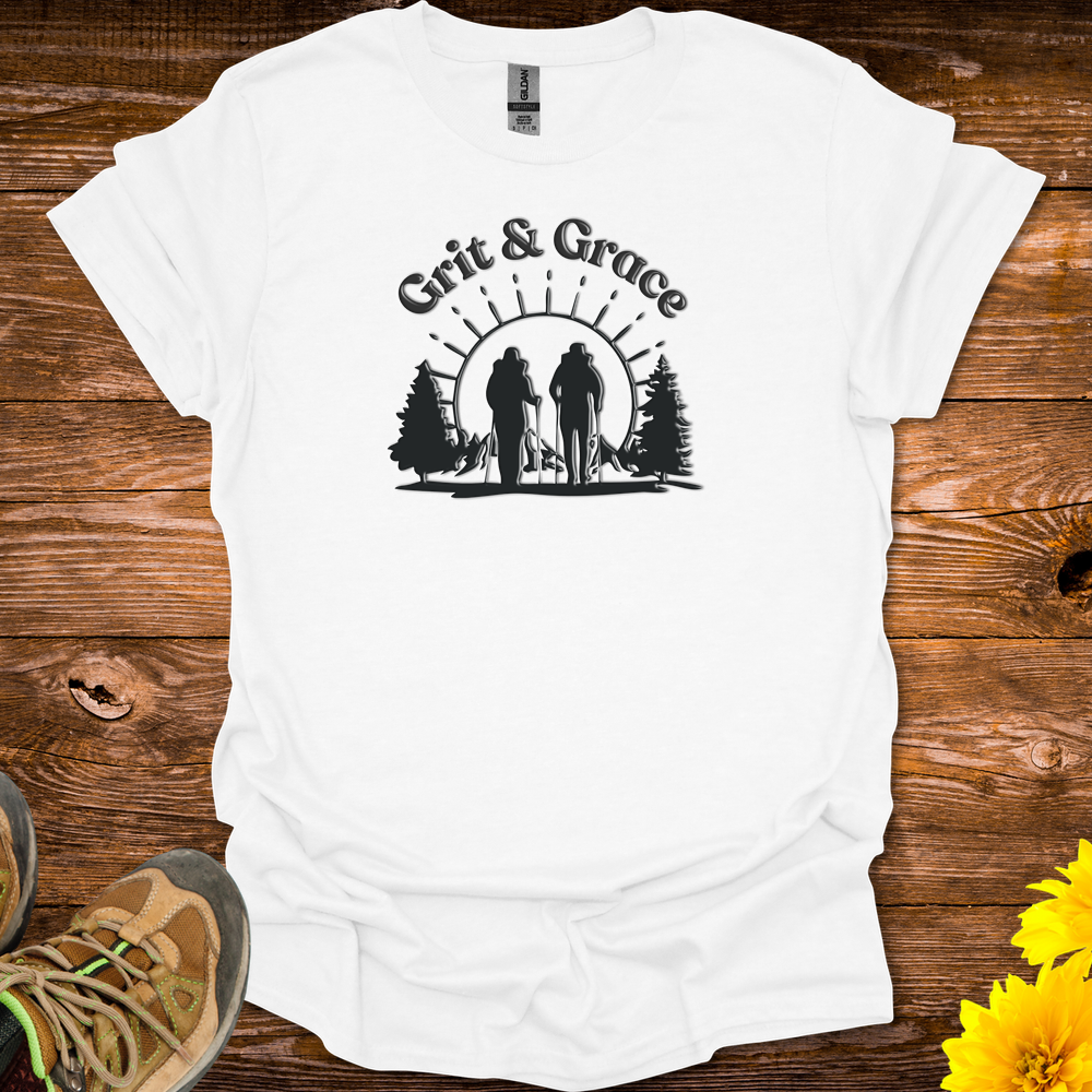 Grit And Grace T Shirt - White