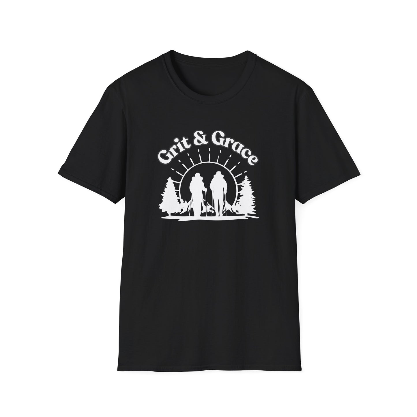 Hiking with Grit and Grace Unisex T-Shirt
