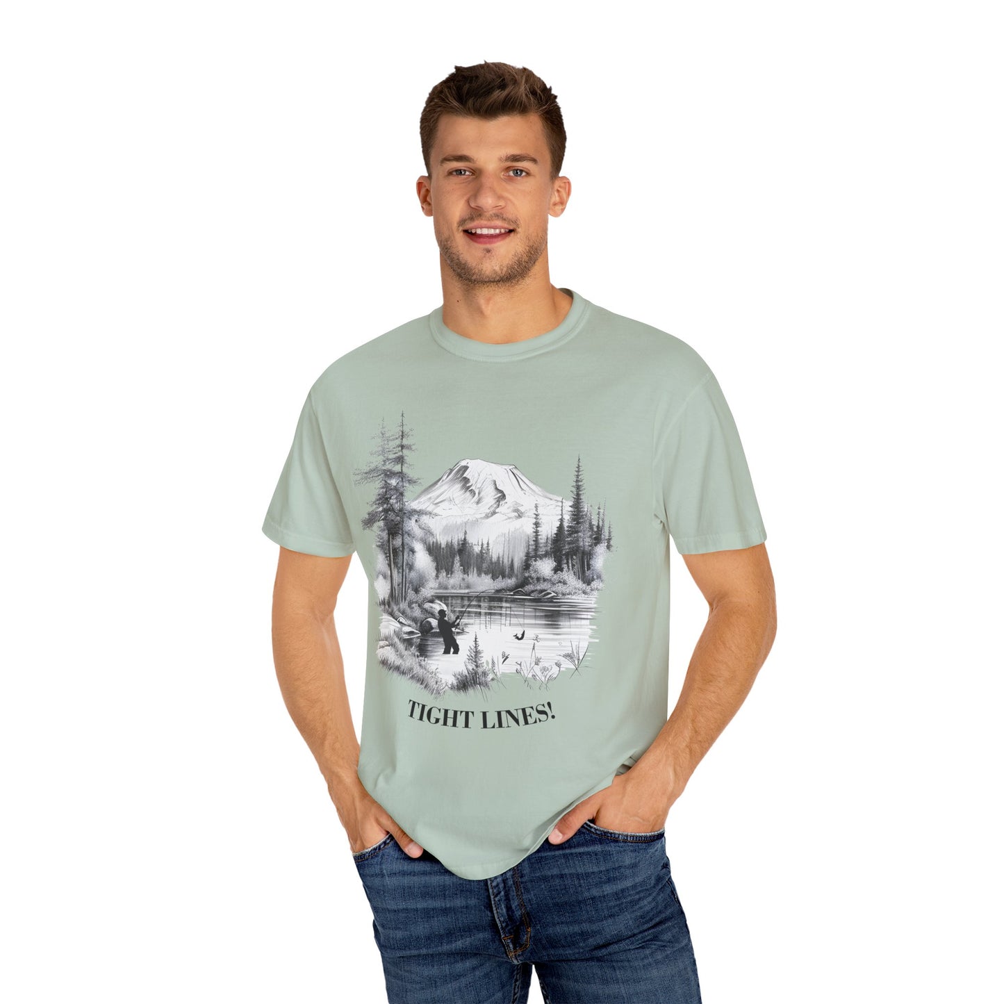 Tight Lines Unisex T-shirt - Casual Fishing Shirt