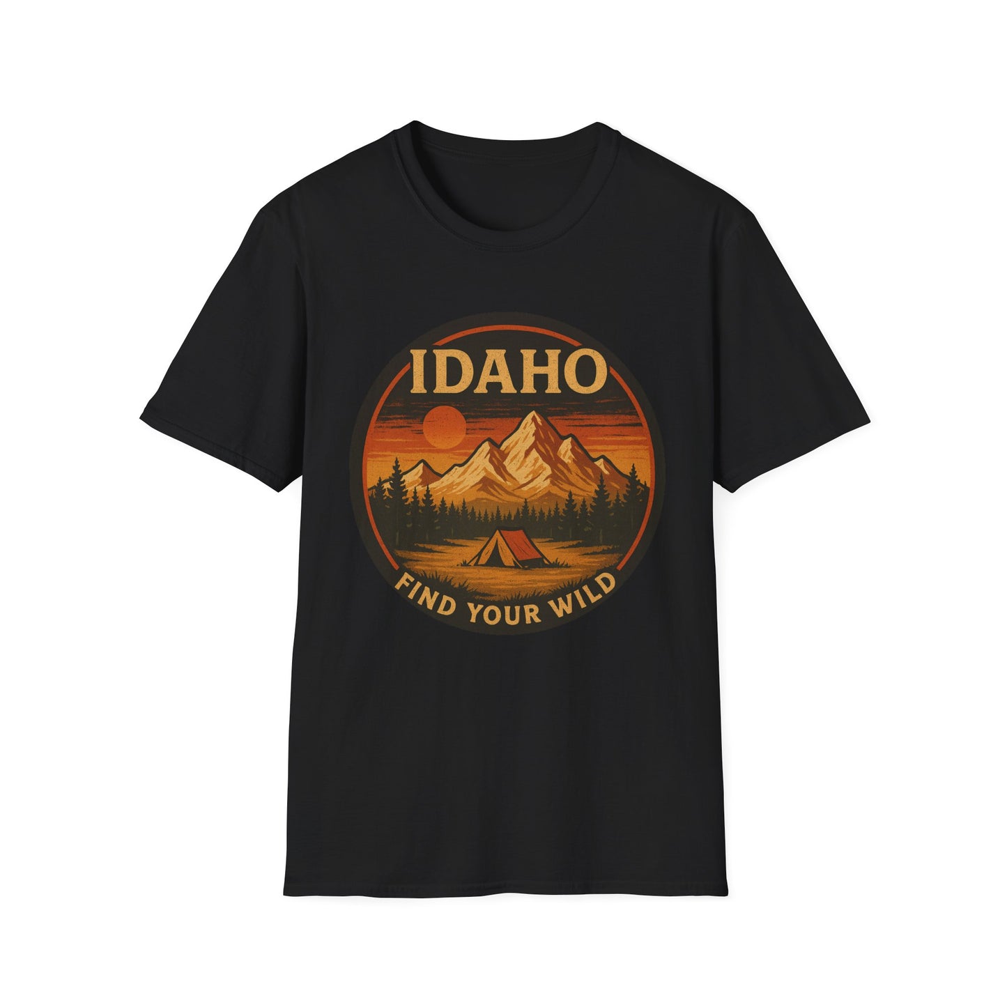 Find Your Wild in Idaho - T-Shirt