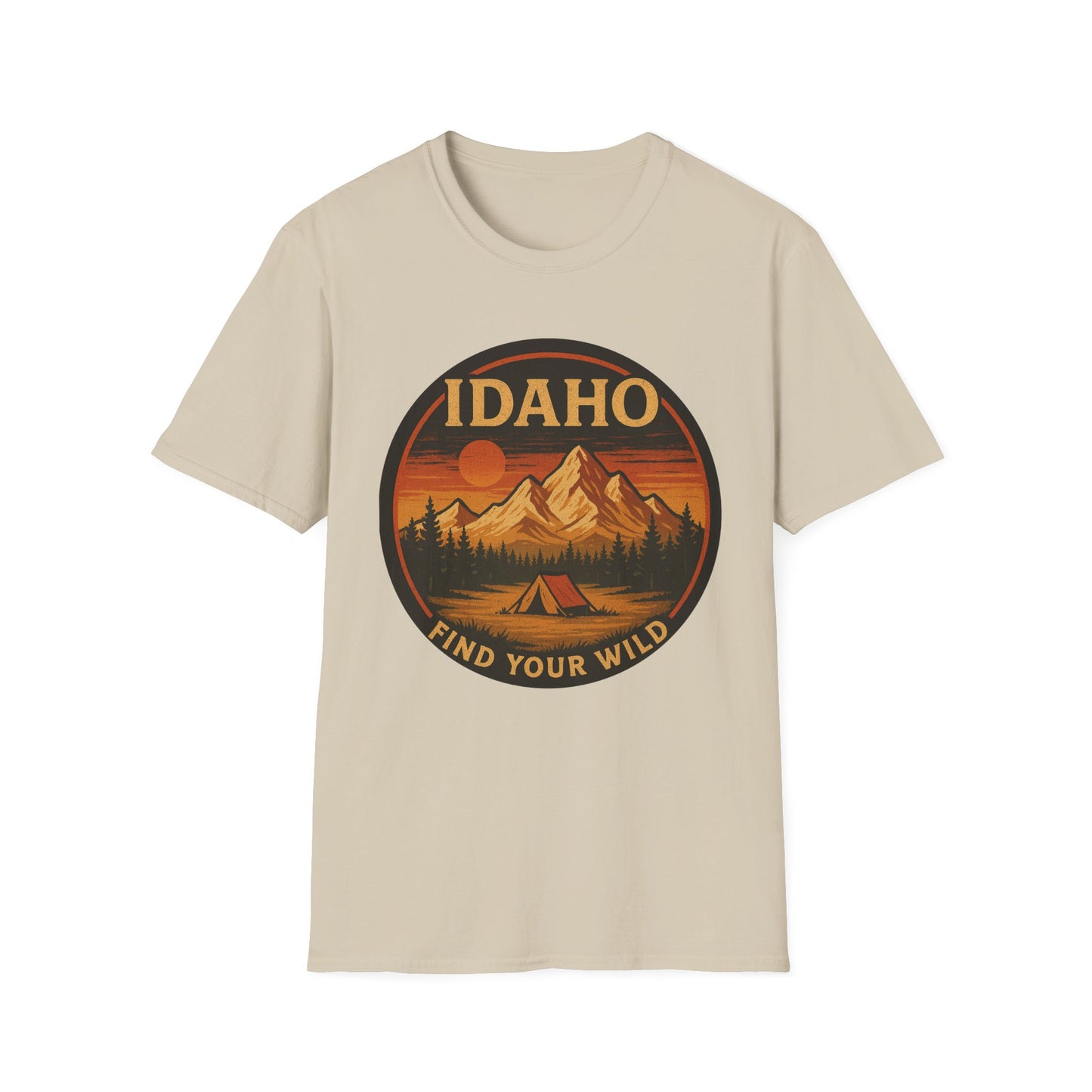 Find Your Wild in Idaho - T-Shirt