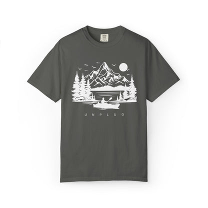 Unplug in the Mountains - Unisex T-shirt