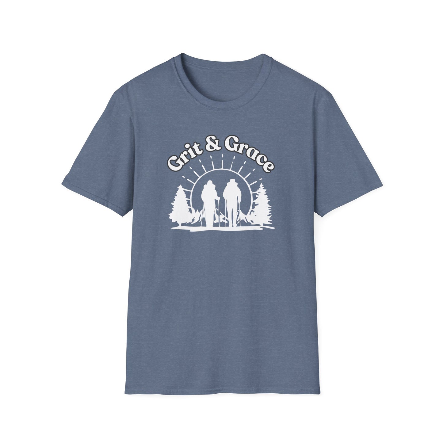 Hiking with Grit and Grace Unisex T-Shirt