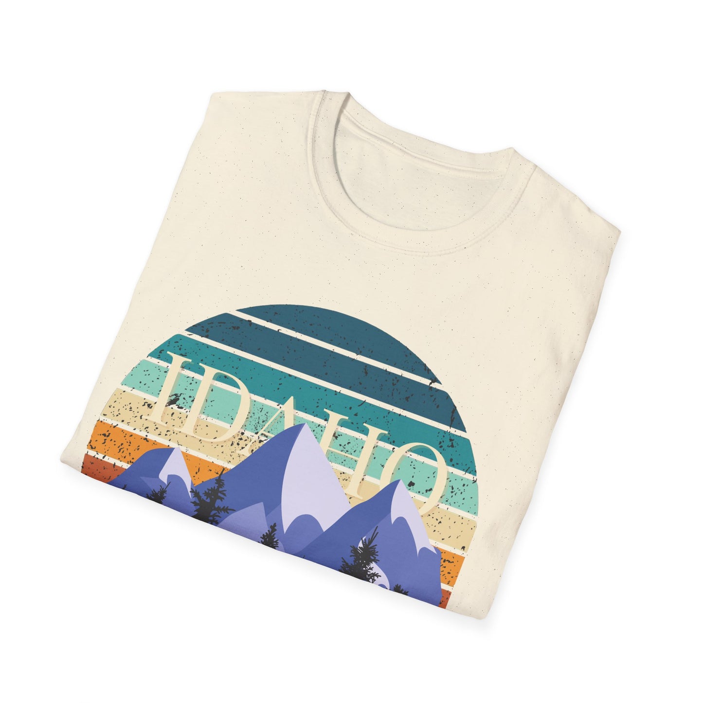 Idaho Vintage Sunset Mountains T-Shirt