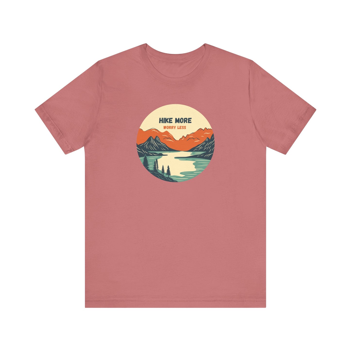 Hiking Tee - Hike More Worry Less