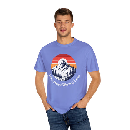 Hike More Worry Less T-Shirt - Outdoor Adventure Apparel