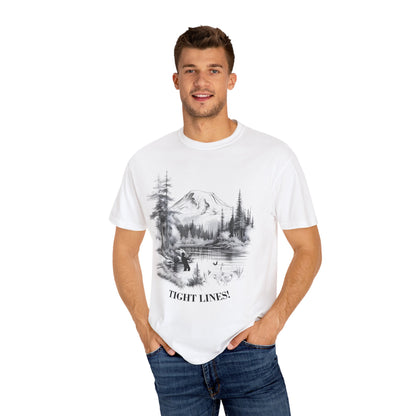 Tight Lines Unisex T-shirt - Casual Fishing Shirt