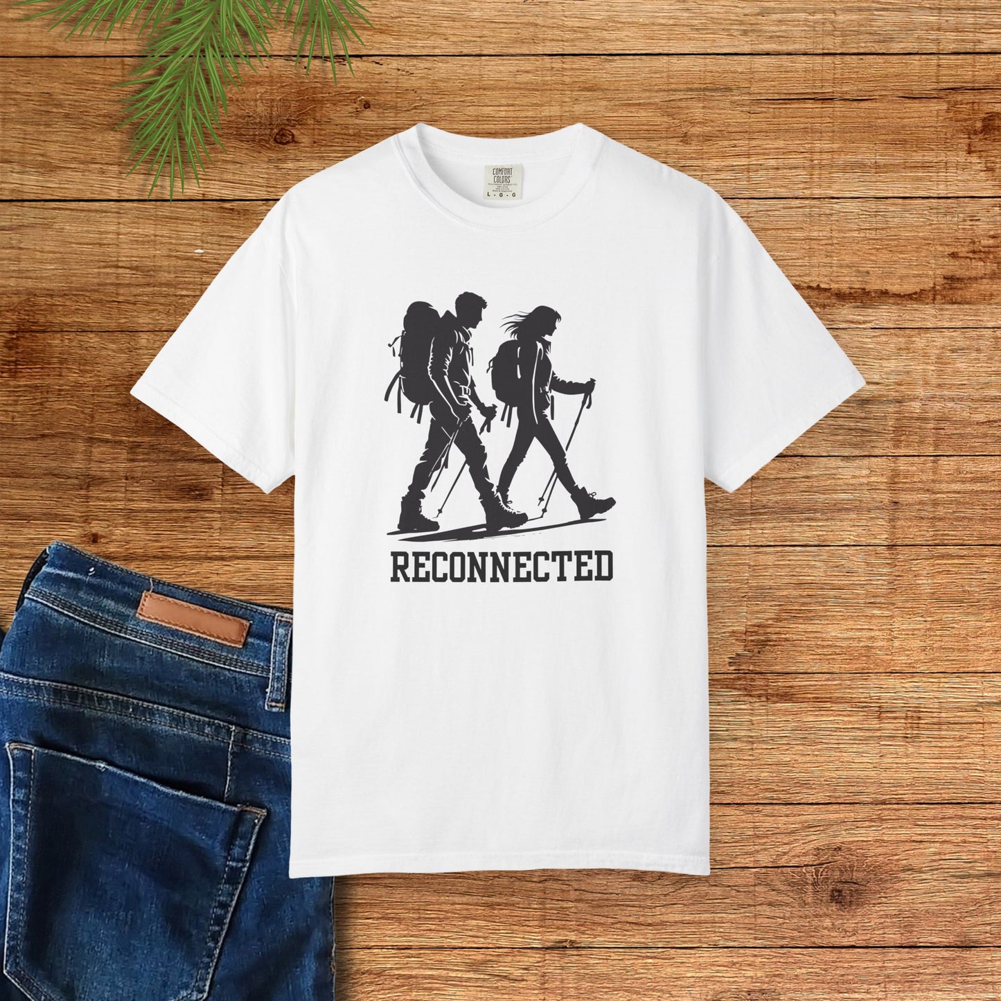 Reconnected Hiking Couple - T-shirt