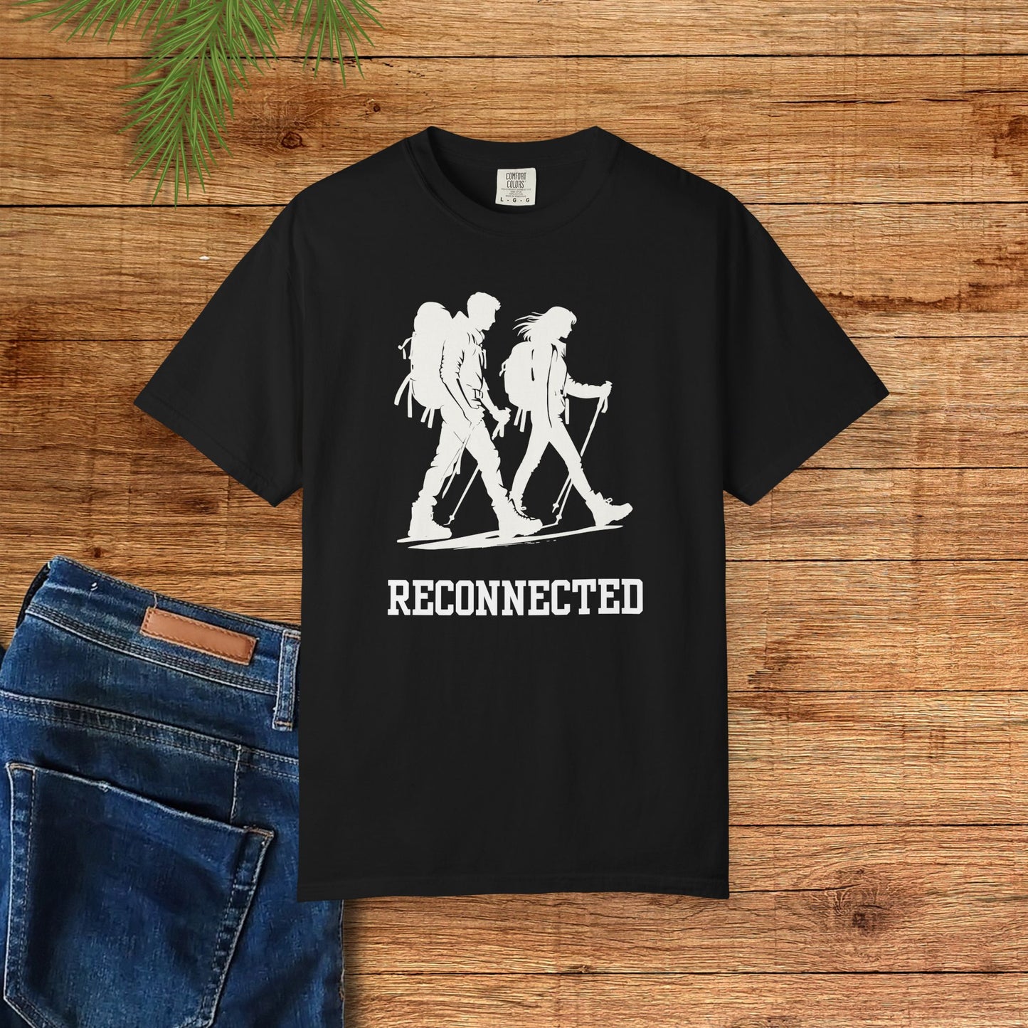 Reconnected Hiking Couple - T-shirt