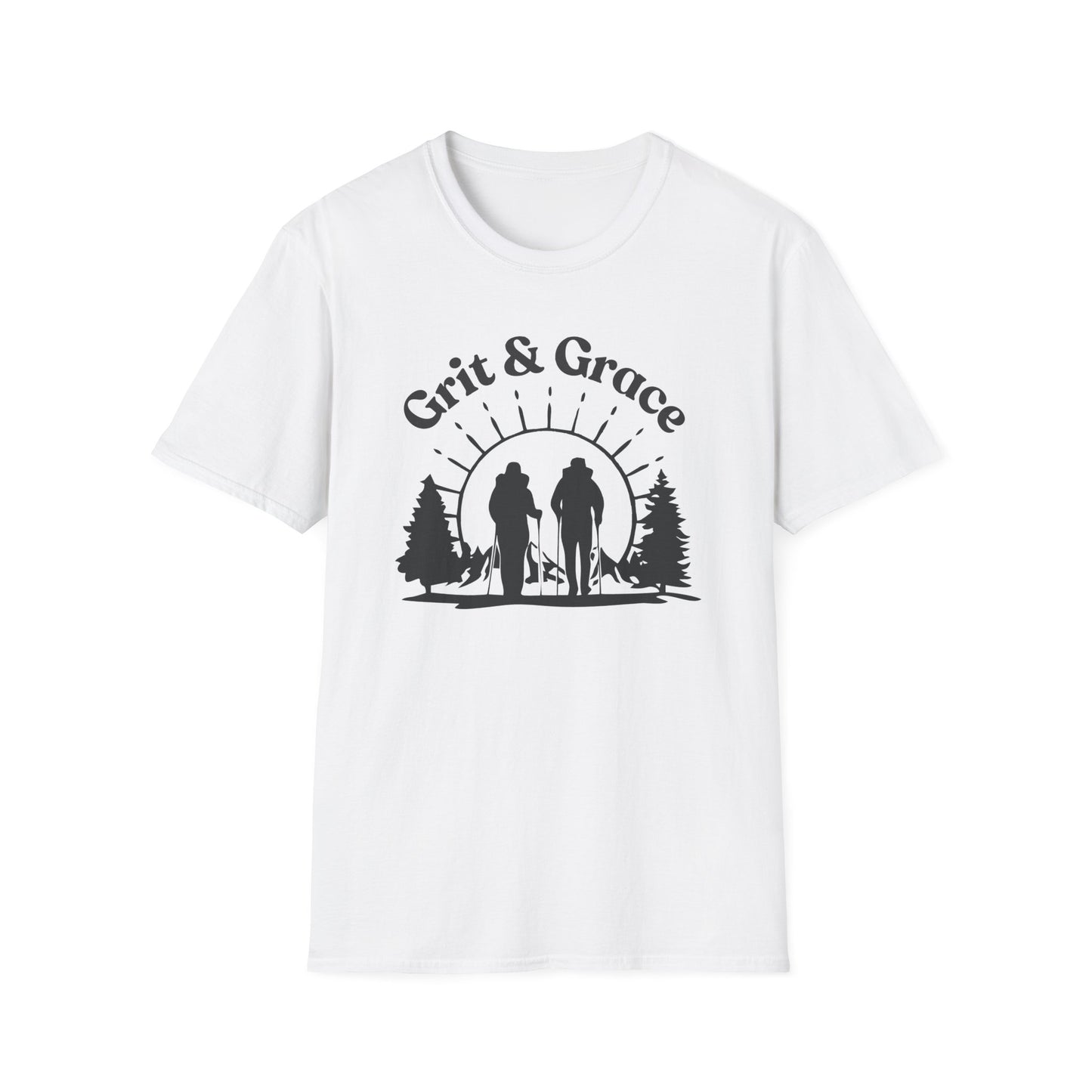 Hiking with Grit and Grace Unisex T-Shirt