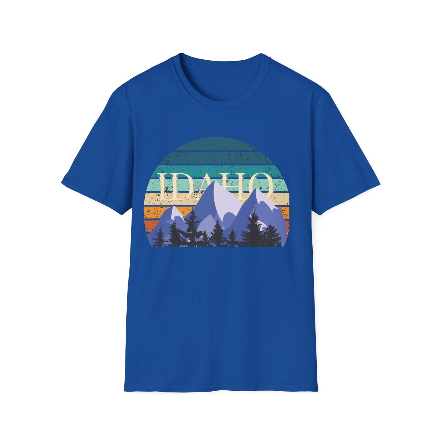 Idaho Vintage Sunset Mountains T-Shirt