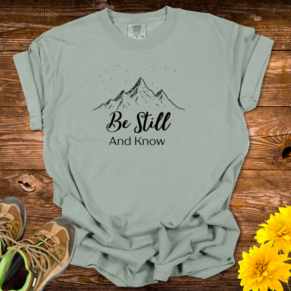 Be Still And Know Unisex T-shirt - Bay