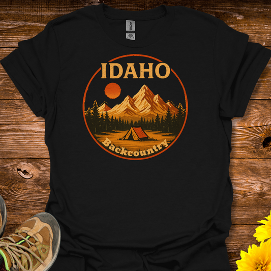 Idaho Back Country T-Shirt - Black