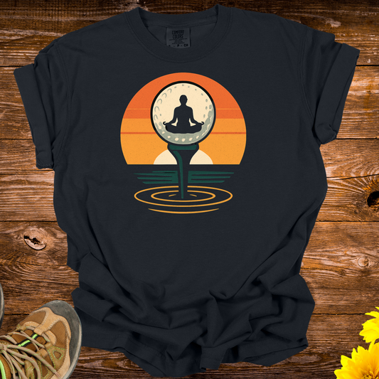 Zen Golf T Shirt - Black