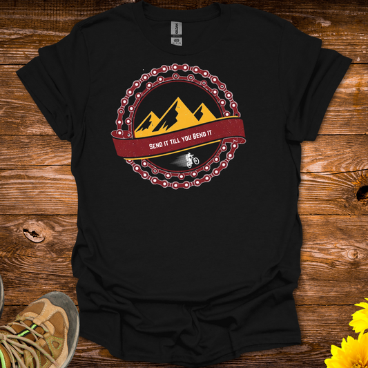 Send It Till You Bend It T-Shirt - Black