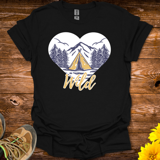 Wild Heart T-Shirt - Black