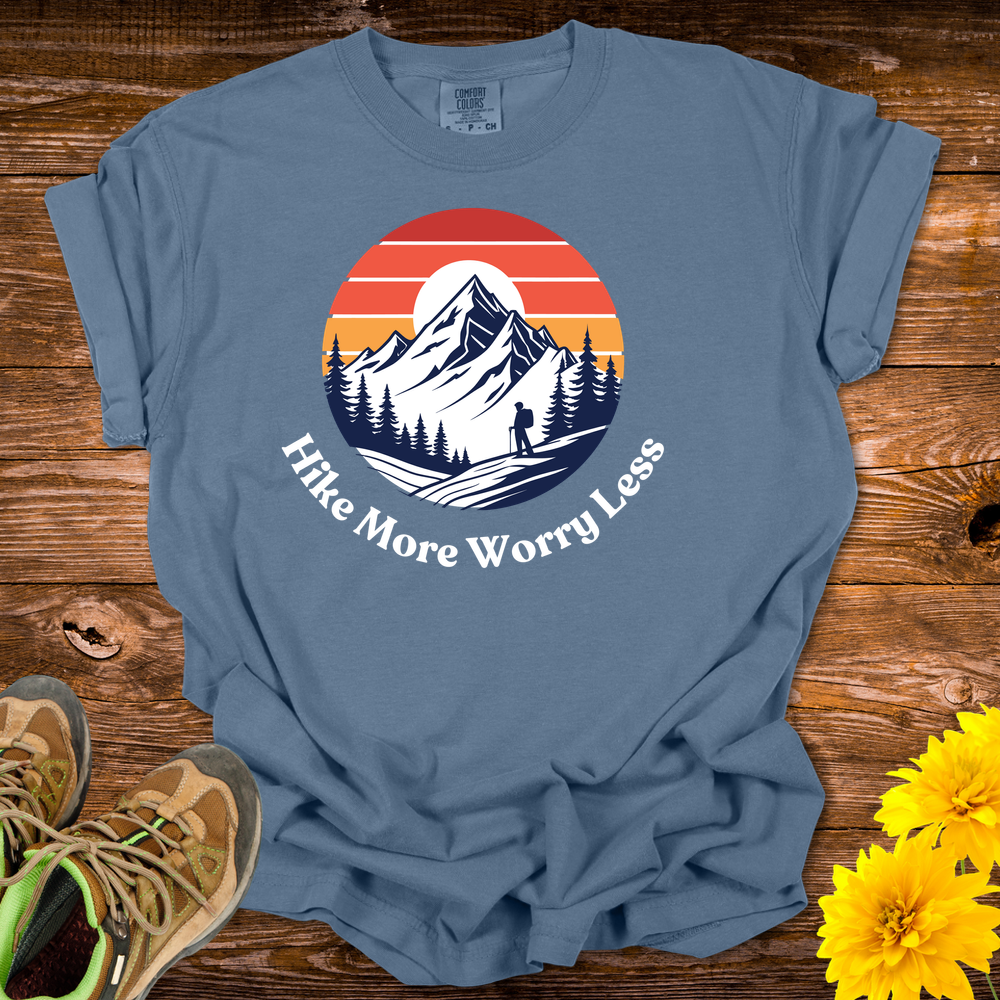 2 Hike More Worry Less V4 Artwork - Blue Jean
