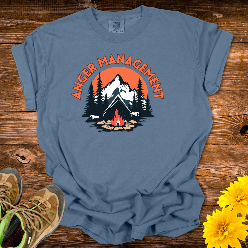 Anger Management Unisex T-Shirt - Blue Jean