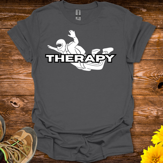 Skydive Therapy T-Shirts - Charcoal