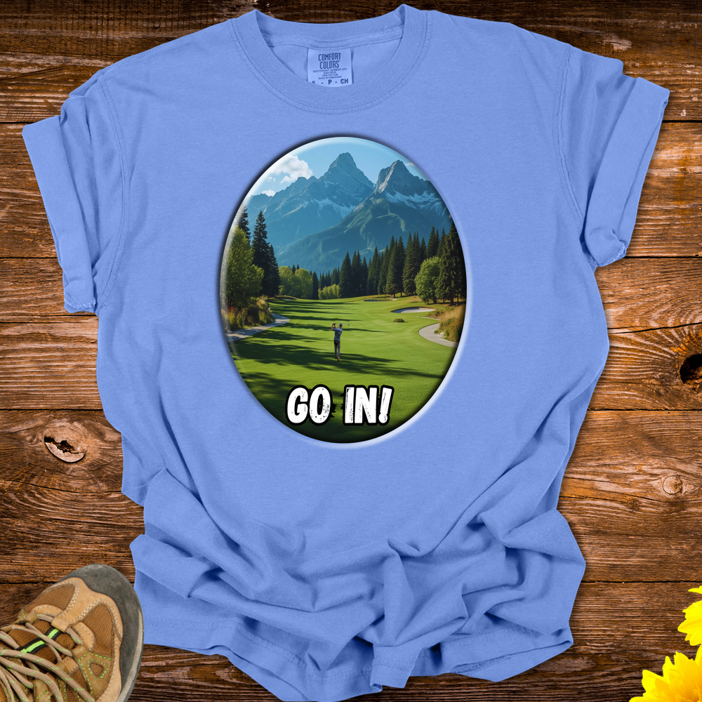 Golf Dream Shot T-Shirt - Flo Blue