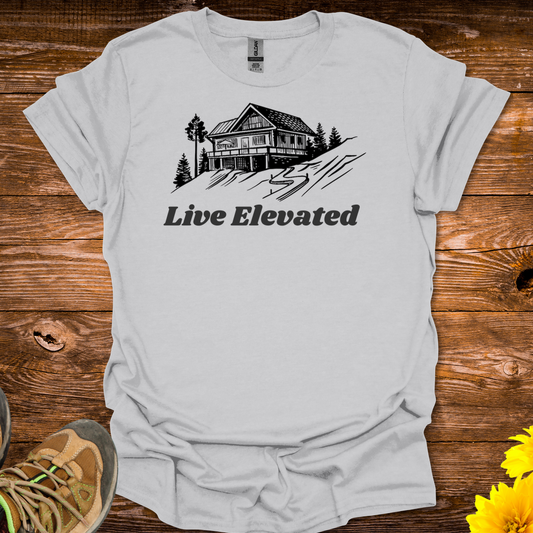 Live Elevated T-Shirt - Ice Grey