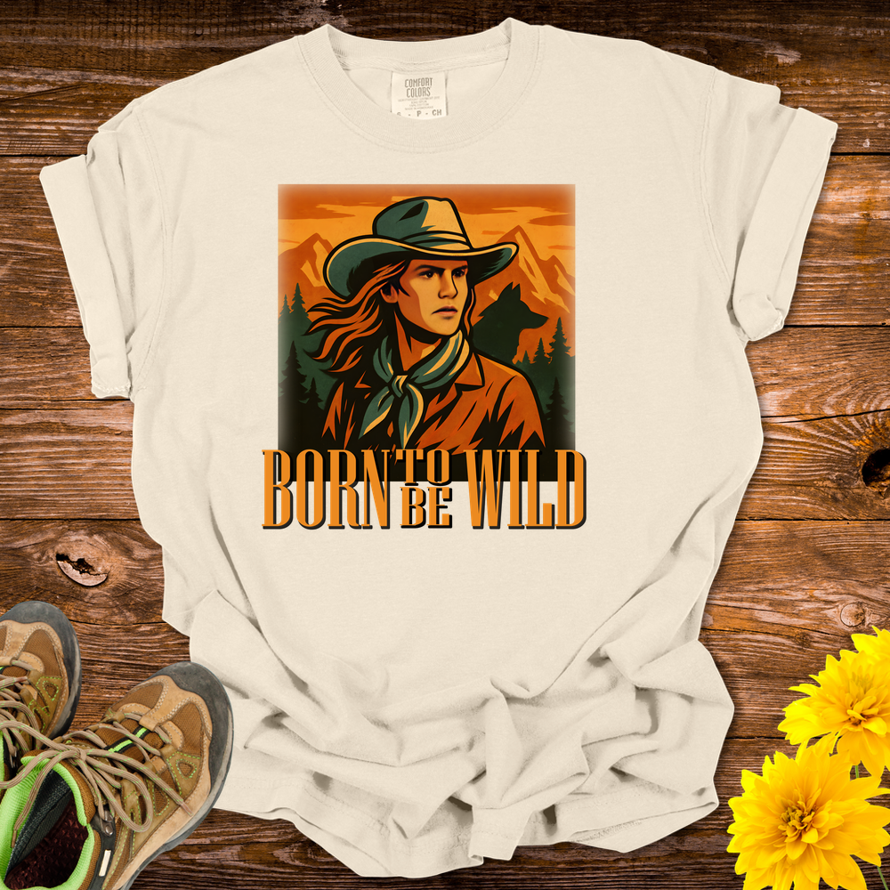 Born To Be Wild T- Shirt - Ivory