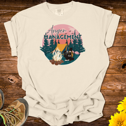 Anger Management Camping T-Shirt - Ivory