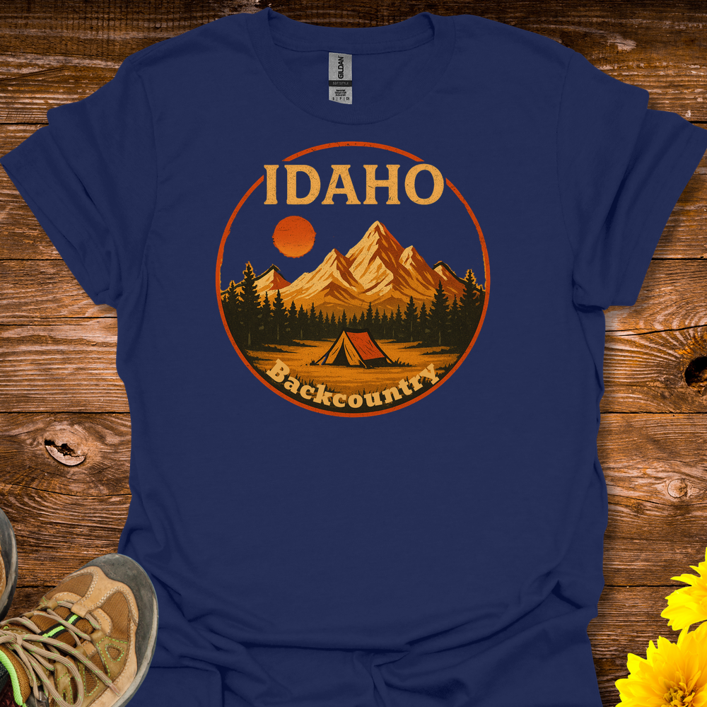 Idaho Back Country T-Shirt - Navy
