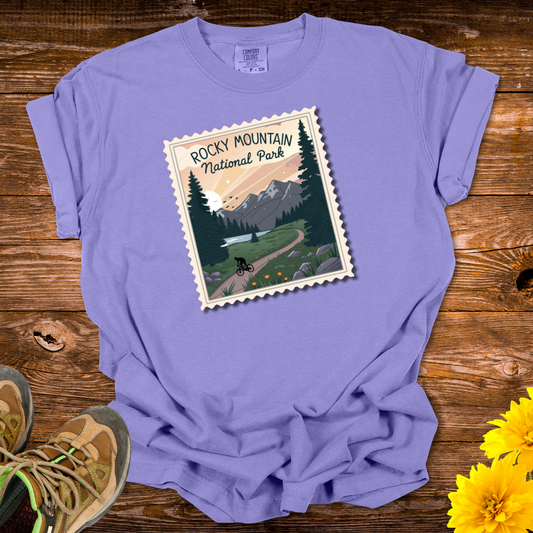 Rocky Mountain Natl Park T Shirt2 - Violet