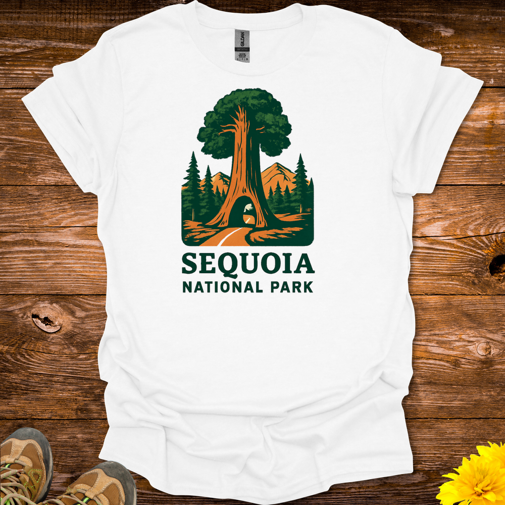Sequoia National Park T-Shirt - White