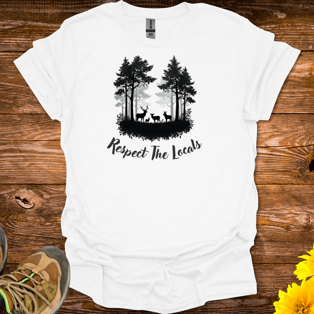 Respect The Locals T-Shirt - White
