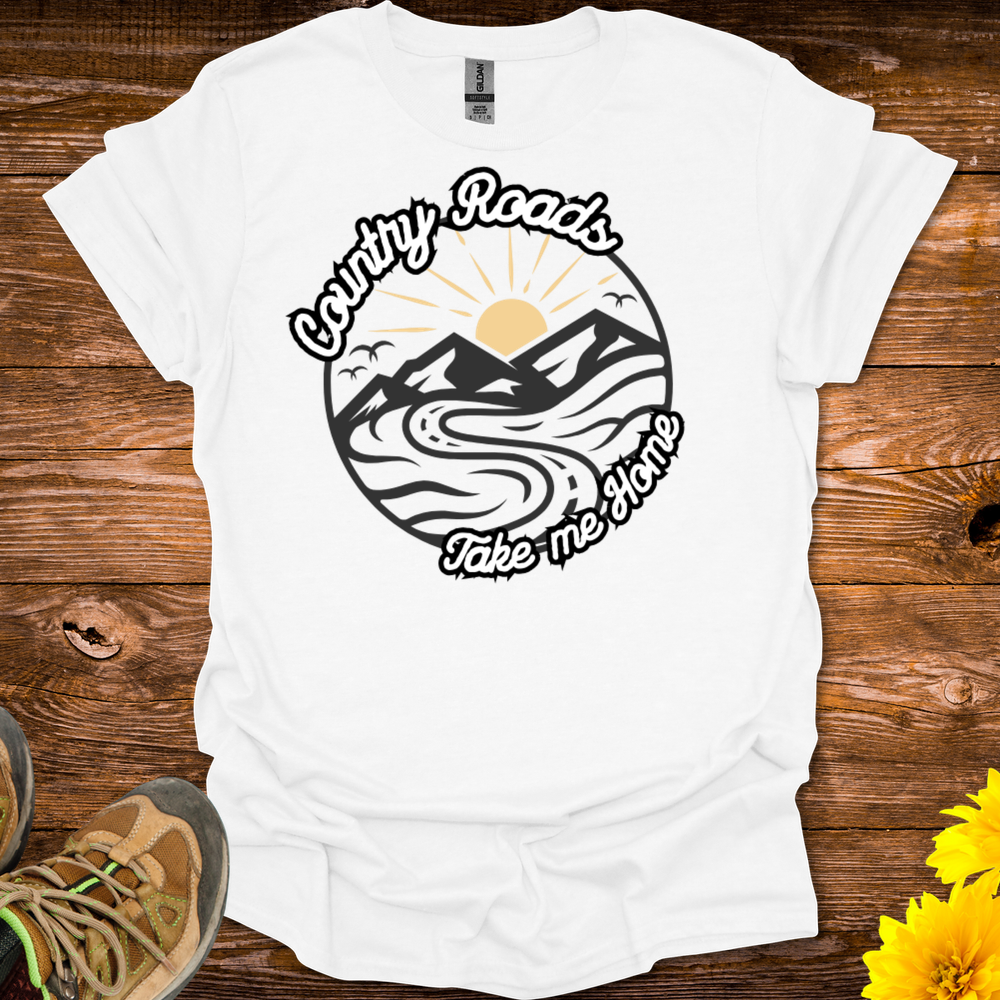 Country Roads T-Shirt - White